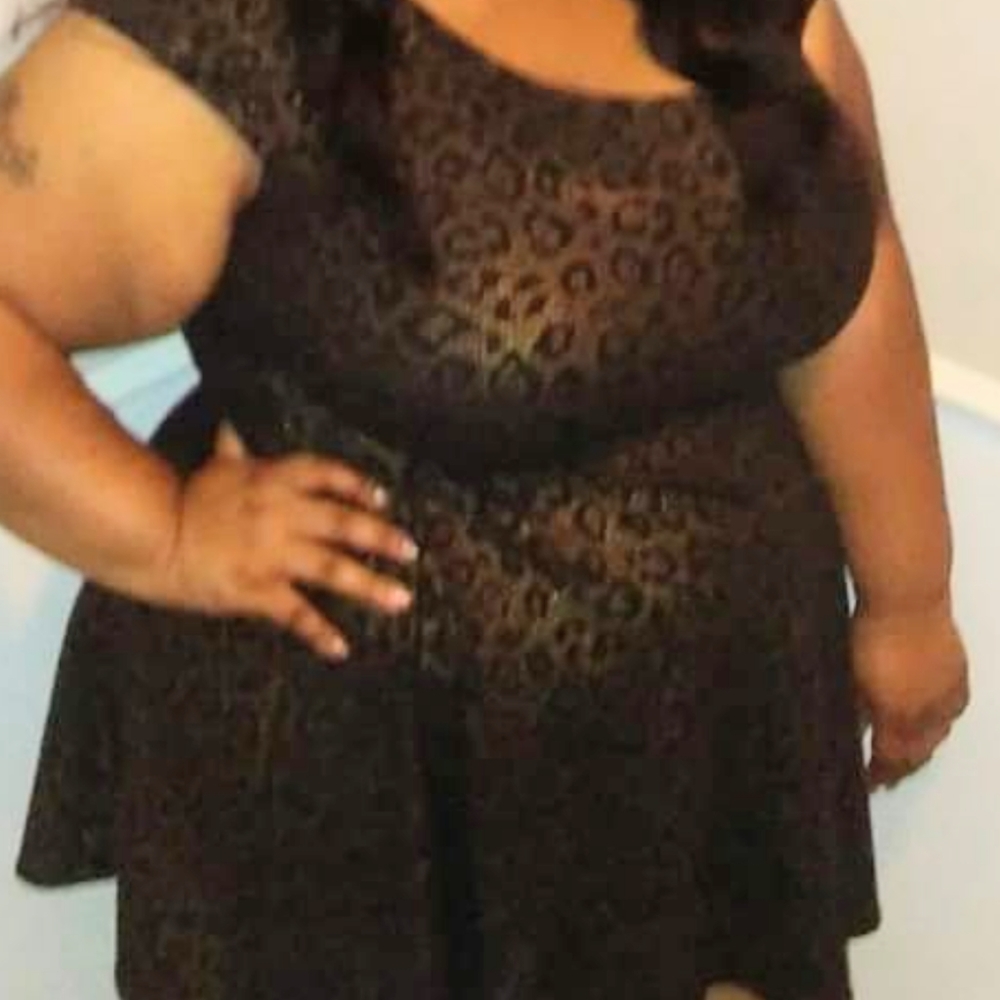 Cheetah print skater dress